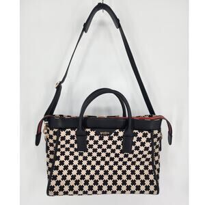 Spartina 449 Daufuskie Island Linen and Leather Weekender Bag